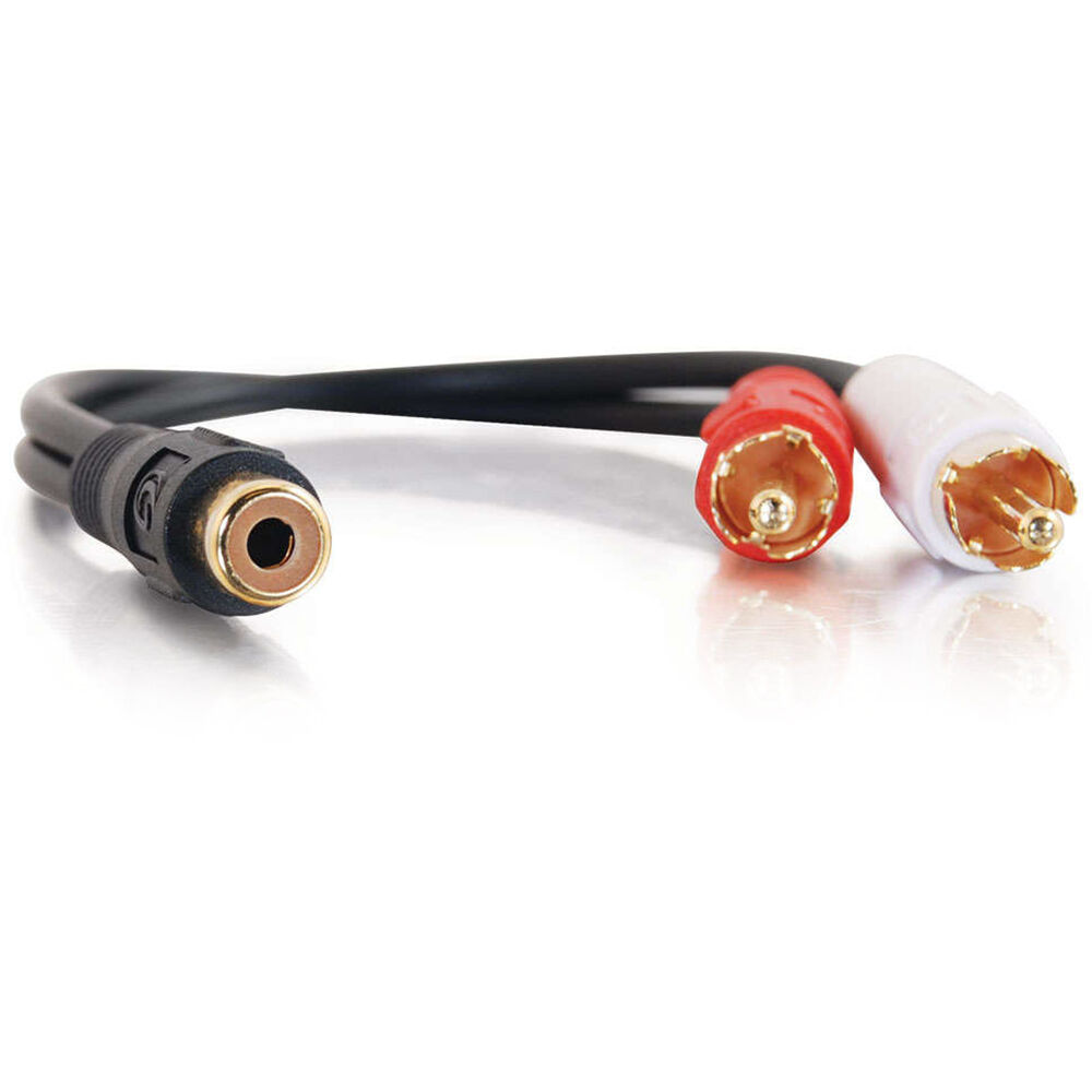 AV CABLE - RCA LEFT CONNECTOR - FEMALE LEFT GENDER - RCA RIGHT CONNECTOR - MALE — view 2