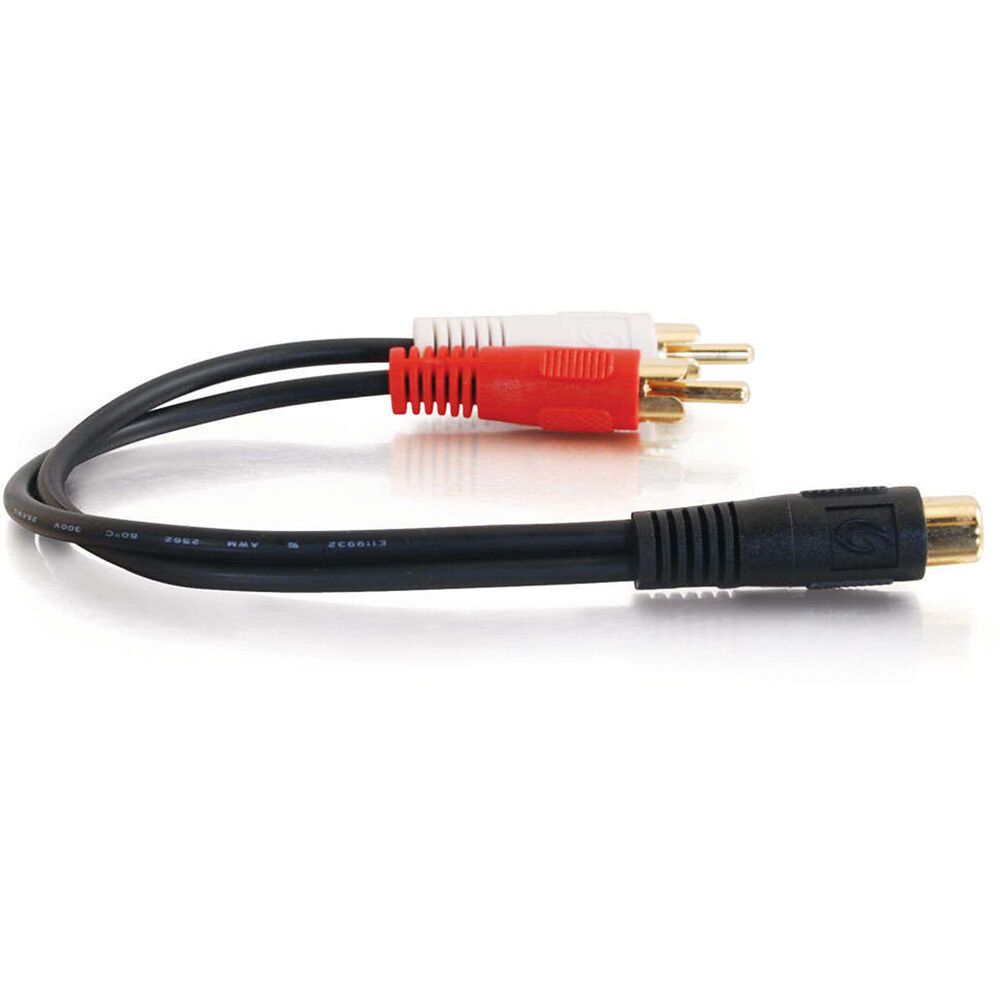 AV CABLE - RCA LEFT CONNECTOR - FEMALE LEFT GENDER - RCA RIGHT CONNECTOR - MALE — view 3