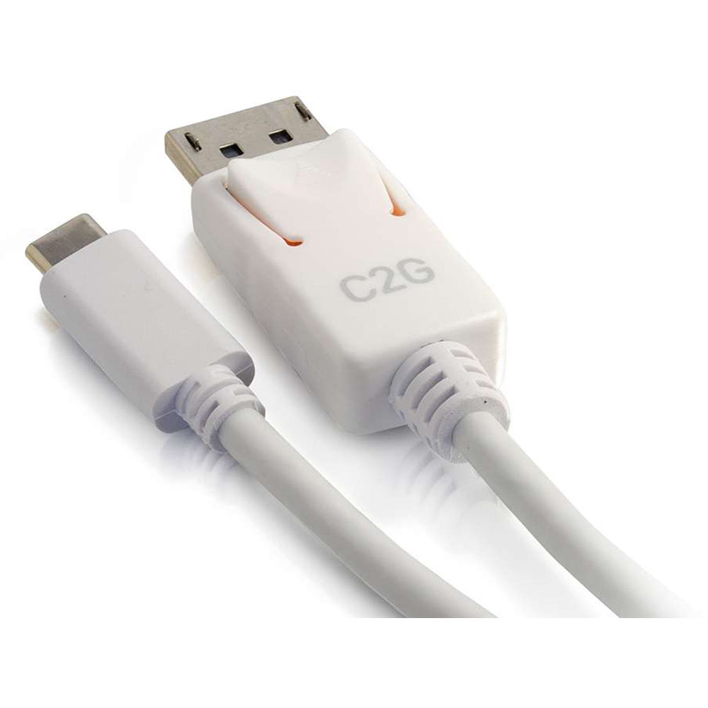 12ft USB C to DP  White — view 2