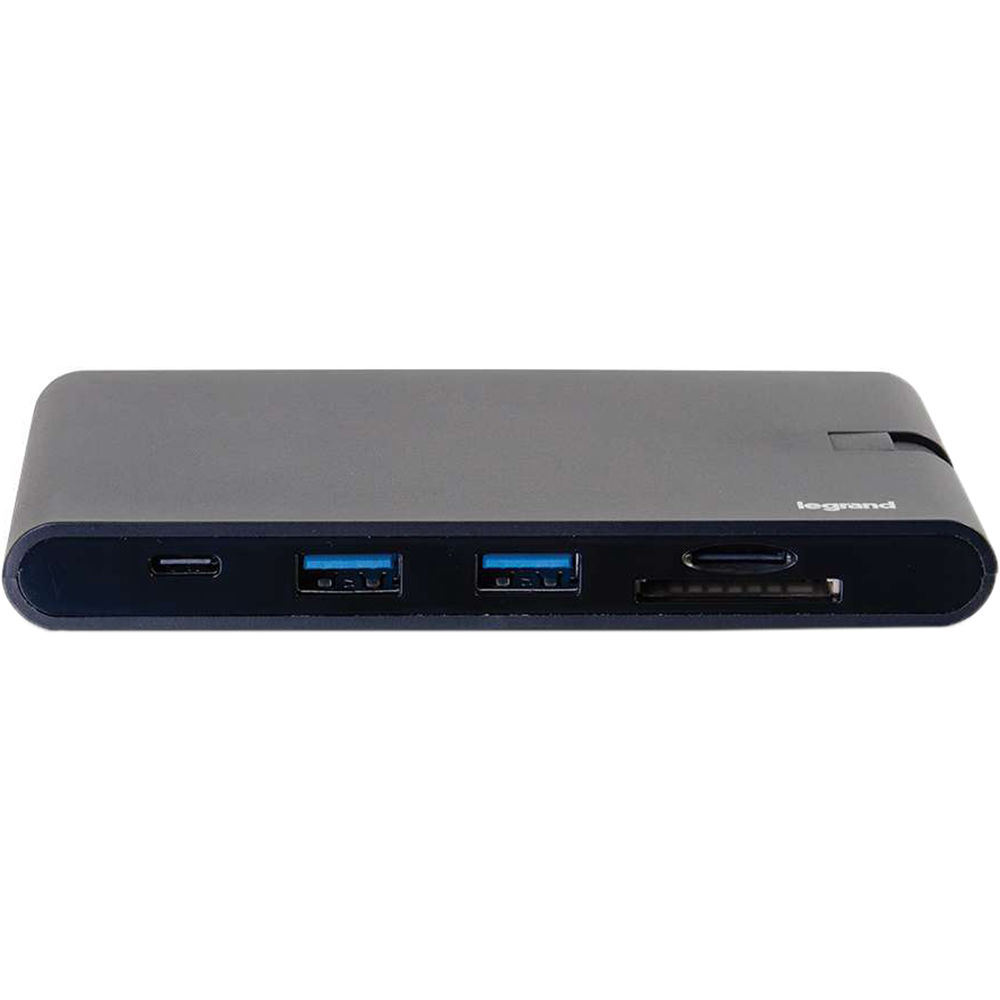 USB C to HDMI VGA Ethernet Hub SD PD — view 2