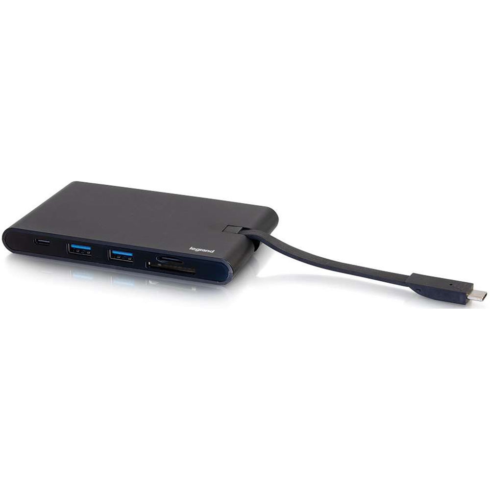 USB C to HDMI VGA Ethernet Hub SD PD — view 5
