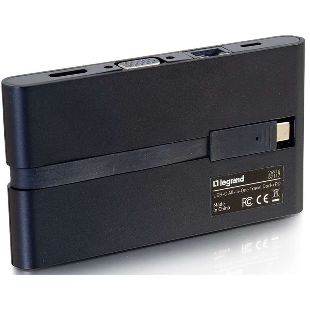 USB C to HDMI VGA Ethernet Hub SD PD — view 6