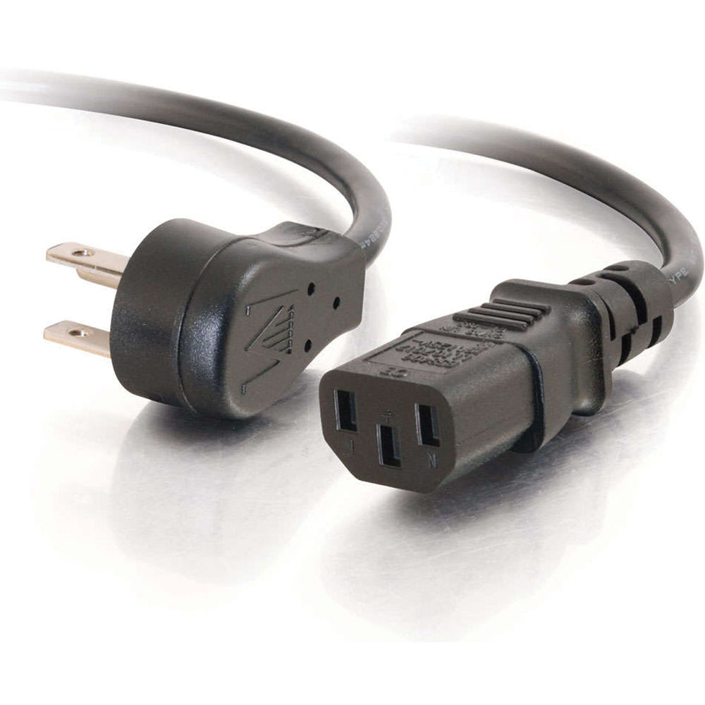 3ft UNIVERSAL FLAT PANEL POWER CORD — view 2