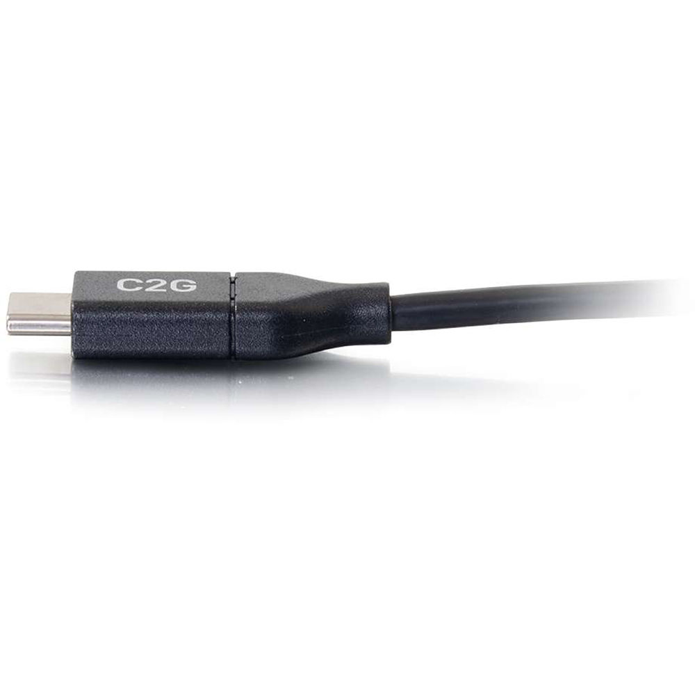 Legrand AV C2G 10 ft USB-C male to USB-C male cable for charging and USB 2.0 data transfer — view 3