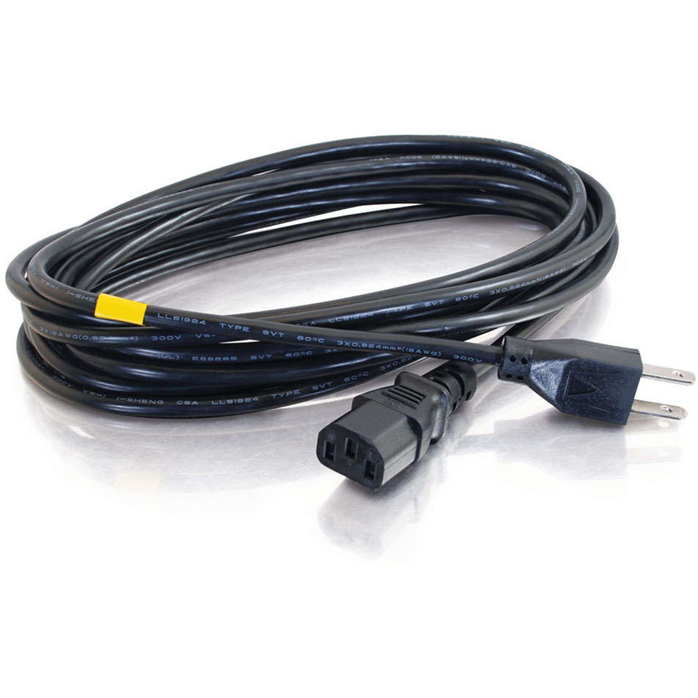 2ft UNIVERSAL POWER CORD (C13 to 5-15P) — view 3