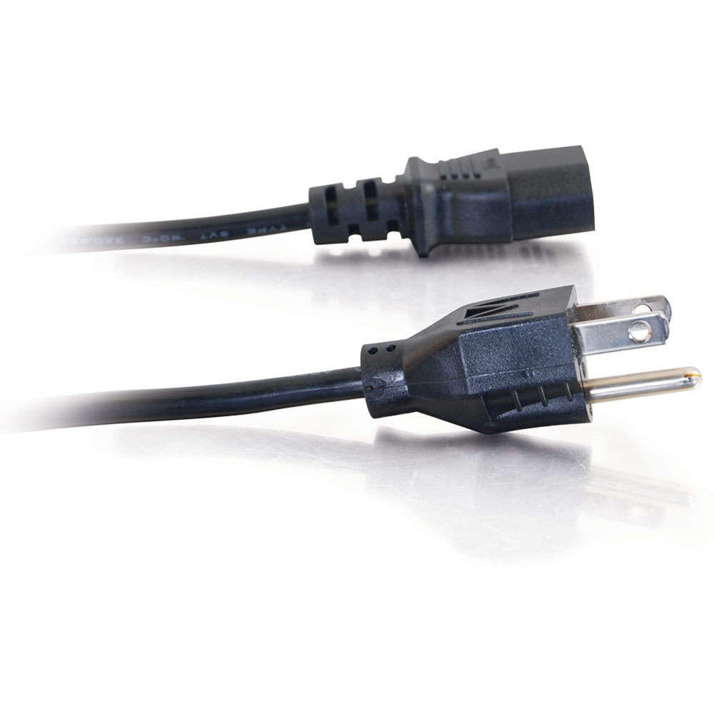 2ft UNIVERSAL POWER CORD (C13 to 5-15P) — view 5
