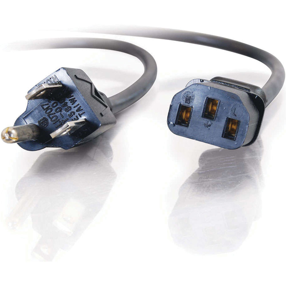 4ft UNIVERSAL POWER CORD (C13 to 5-15P) — view 4