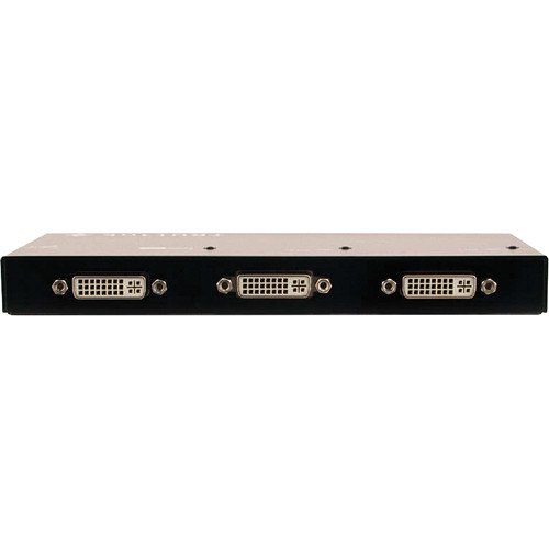 C2G TruLink 2 Port DVI-D Splitter 40312 with one DVI-D input and two outputs — view 3