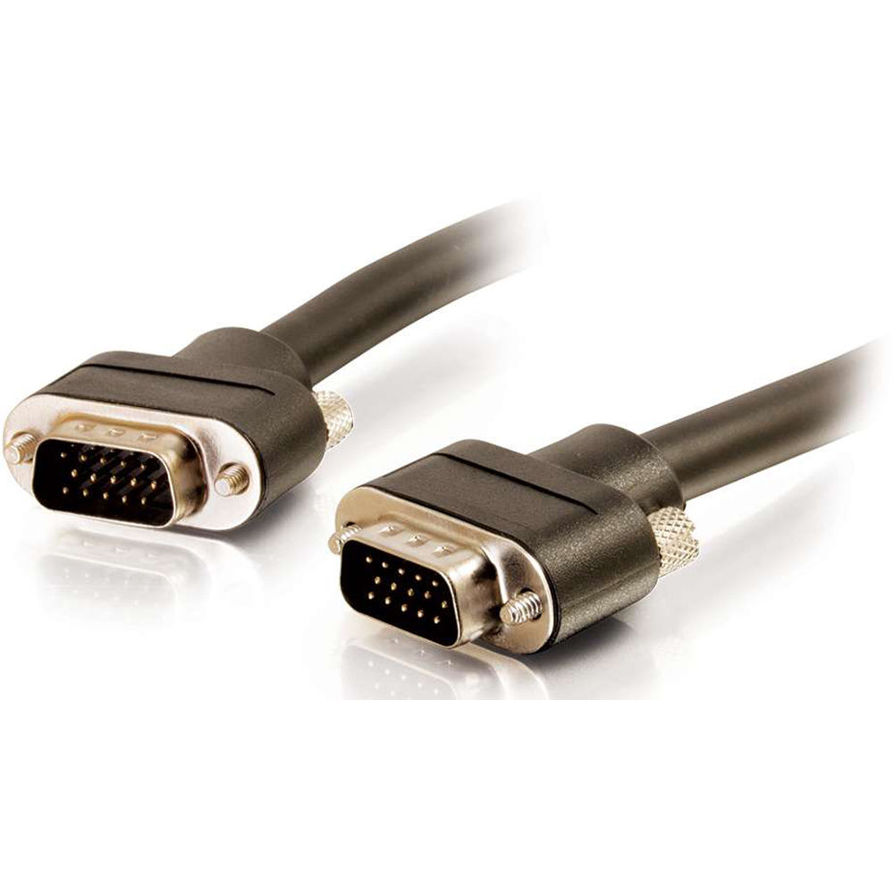 15 ft SEL VGA male-to-male video cable for longer monitor and projector connections — view 2