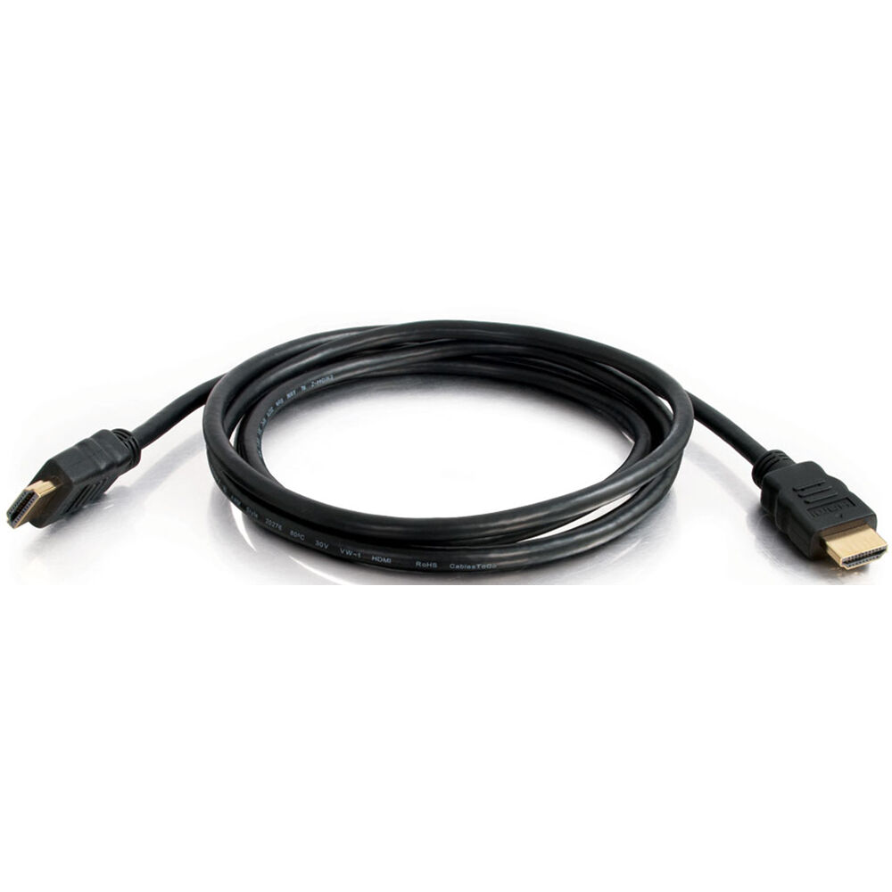 5 ft C2G HDMI cable with Ethernet for 4K display and projector connections — view 4