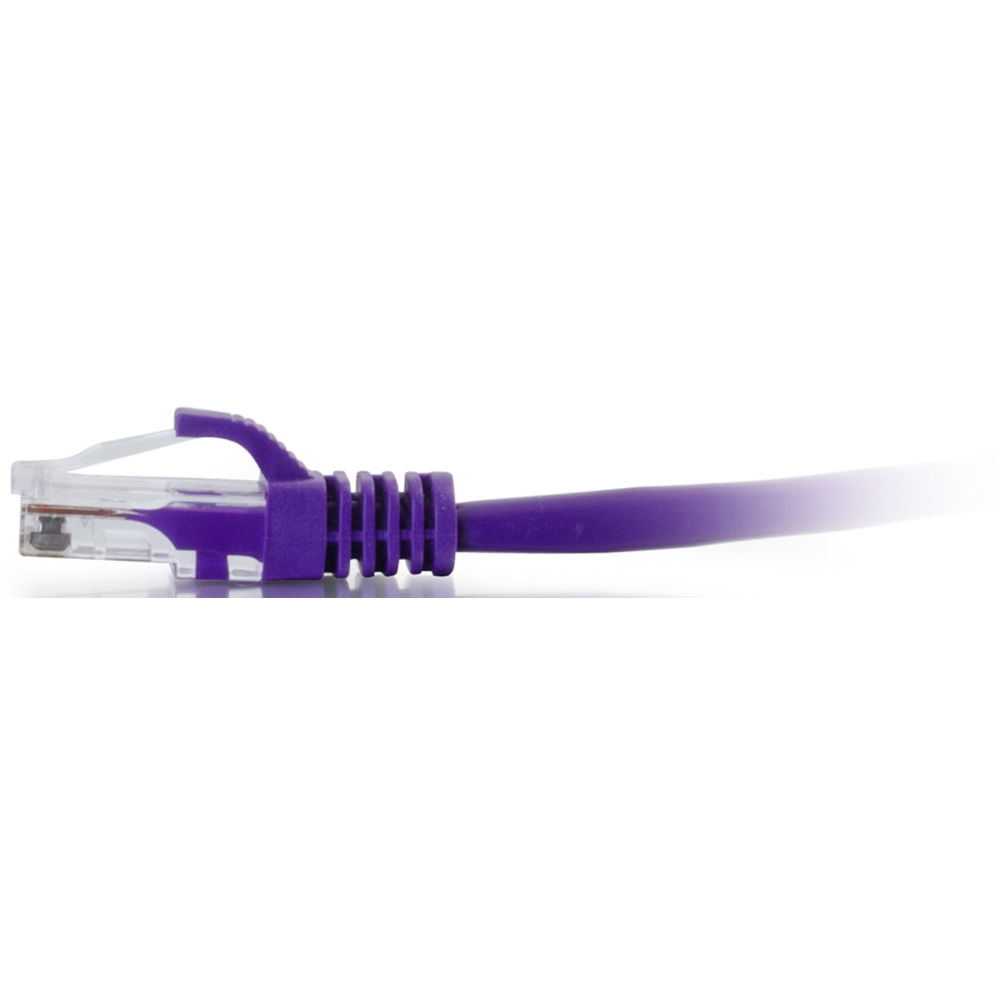 Legrand C2G 7 ft purple Cat6A snagless UTP Ethernet cable — view 4