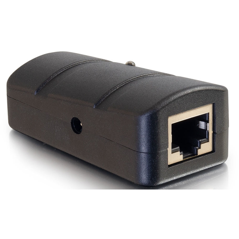 C2G 1-Port USB 2.0 over Cat6 wall plate receiver for extending USB up to 150 ft — view 3