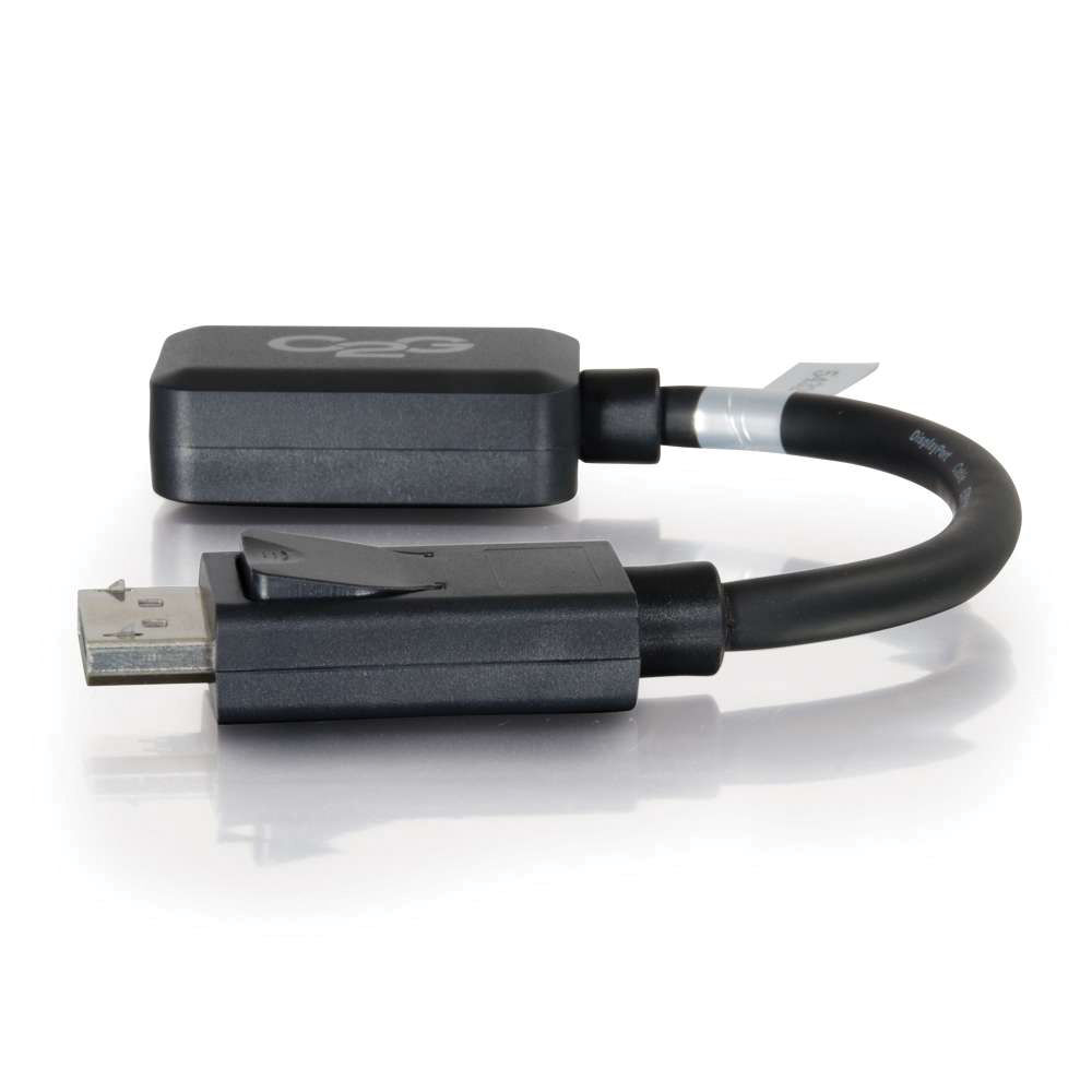 8in C2G DisplayPort M to HDMI F BLK — view 2