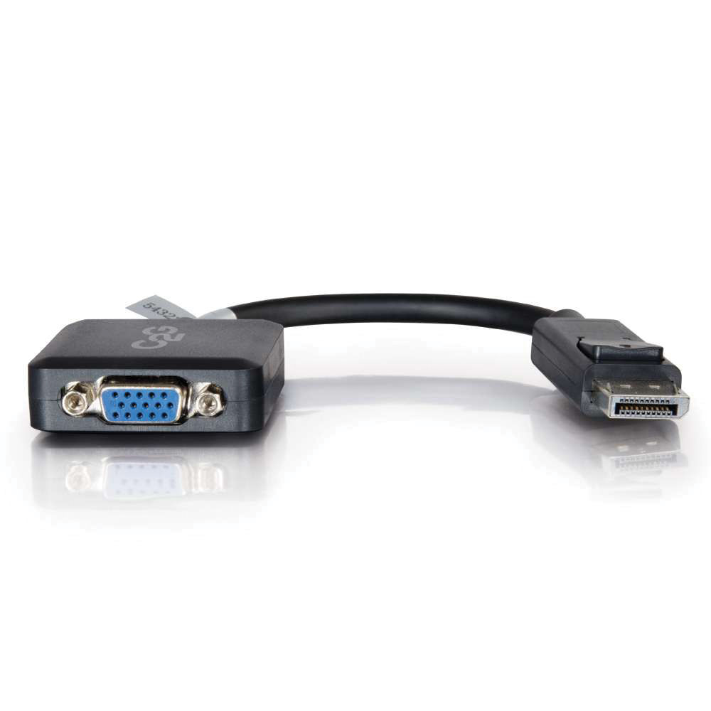 8in C2G DisplayPort M to VGA F BLK — view 2