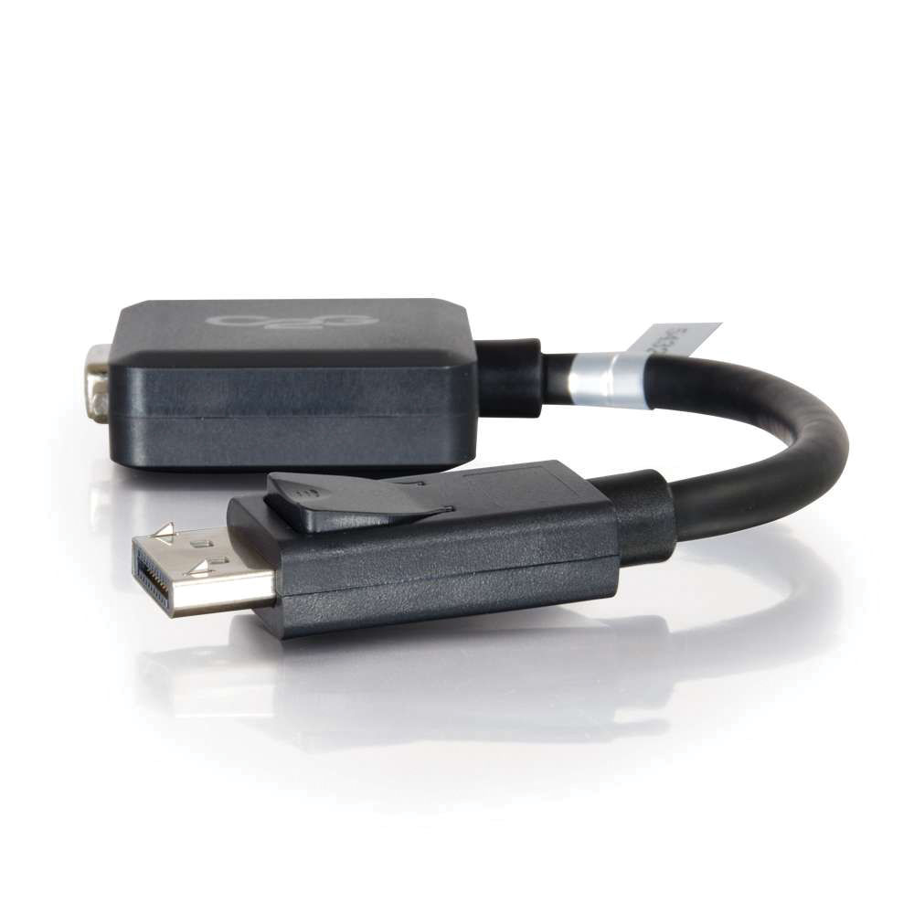 8in C2G DisplayPort M to VGA F BLK — view 3