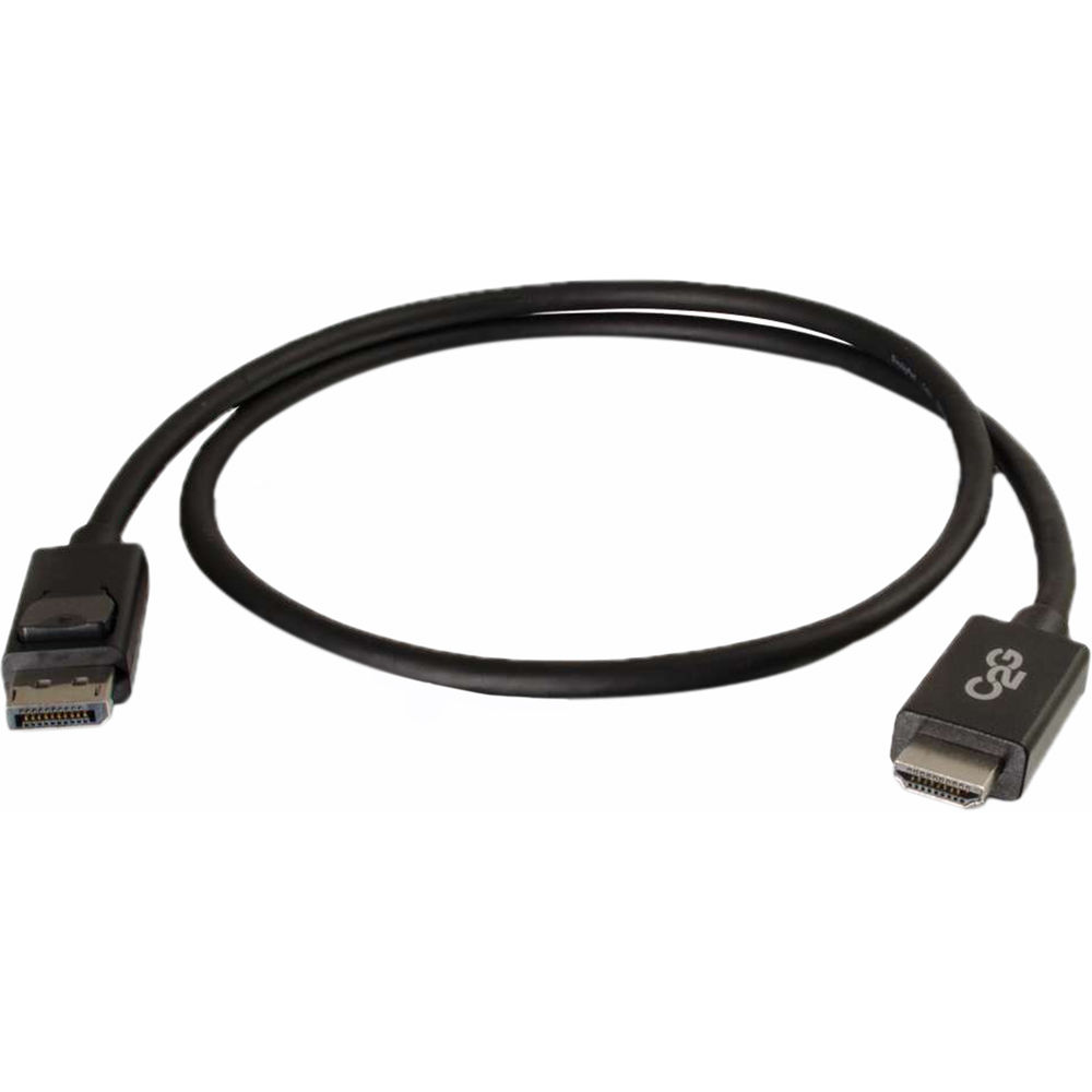 LEGRAND AV -  C2G 6FT DISPLAYPORT TO HDMI M/M BLK ADAPTER CABLE — view 2