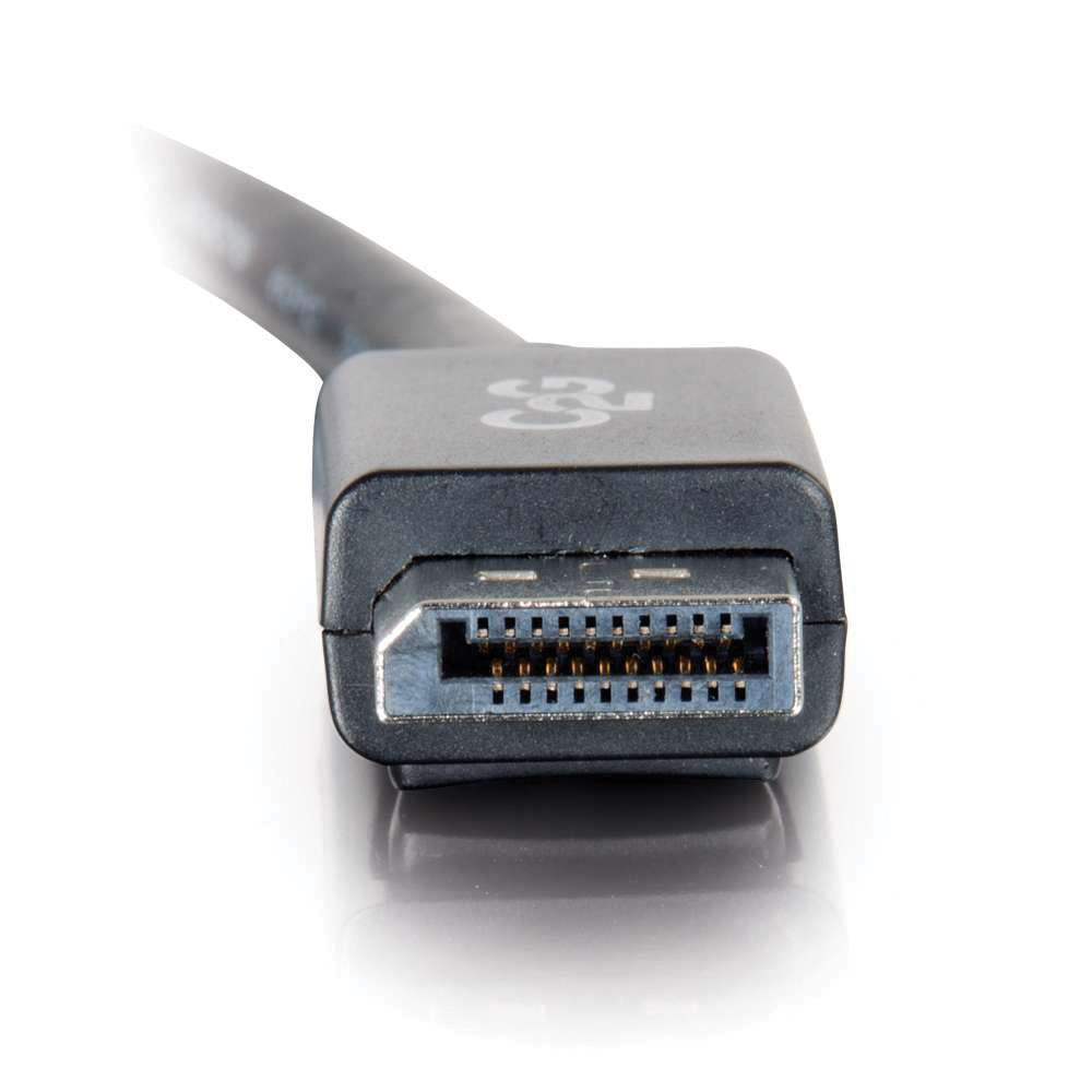 Black 6-foot DisplayPort male to DVI male cable by C2G — view 4