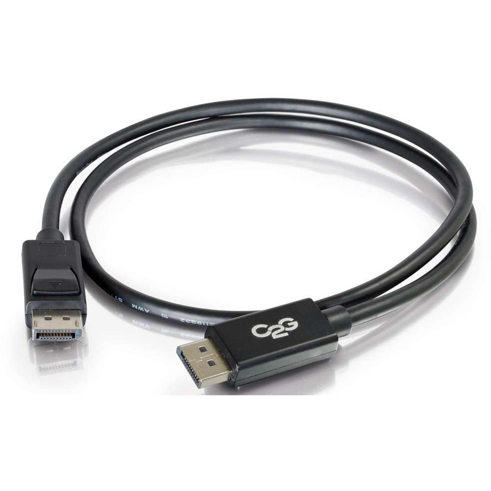 LEGRAND AV -  C2G 6FT DISPLAYPORT M/M BLK CABLE — view 2