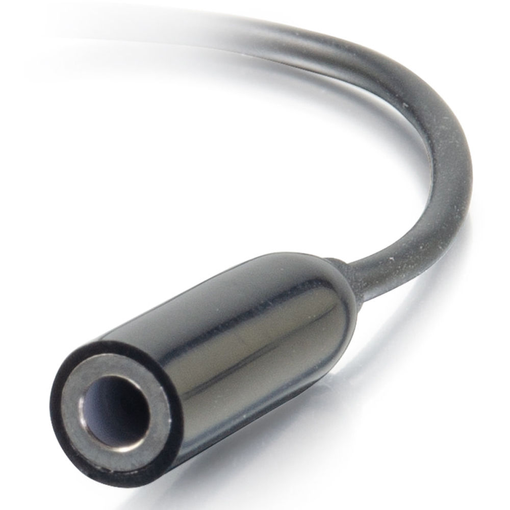 C2G USB-C to AUX 3.5mm adapter for wired audio connections on USB-C devices — view 4