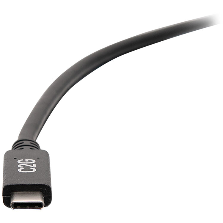 1.5 ft Legrand C2G USB-C to USB-A SuperSpeed 5 Gbps male-to-male cable — view 2