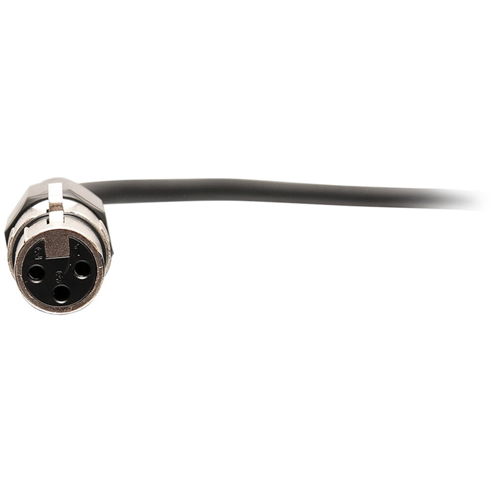 3 foot 3.5 mm TRS male to XLR female balanced audio cable — view 2