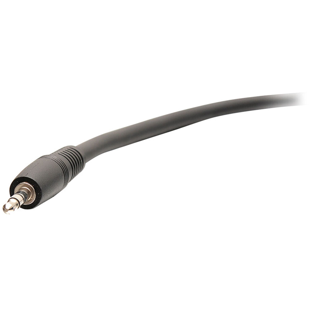 6 ft C2G 3.5 mm TRS to XLR male-to-female audio cable for AV and studio connections — view 3