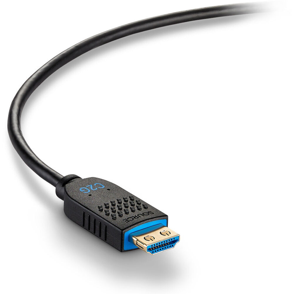 50ft (15.2m) C2G Performance Series High Speed HDMI Active Optical Cable (AOC) - 4K 60Hz Plenum Rated — view 3
