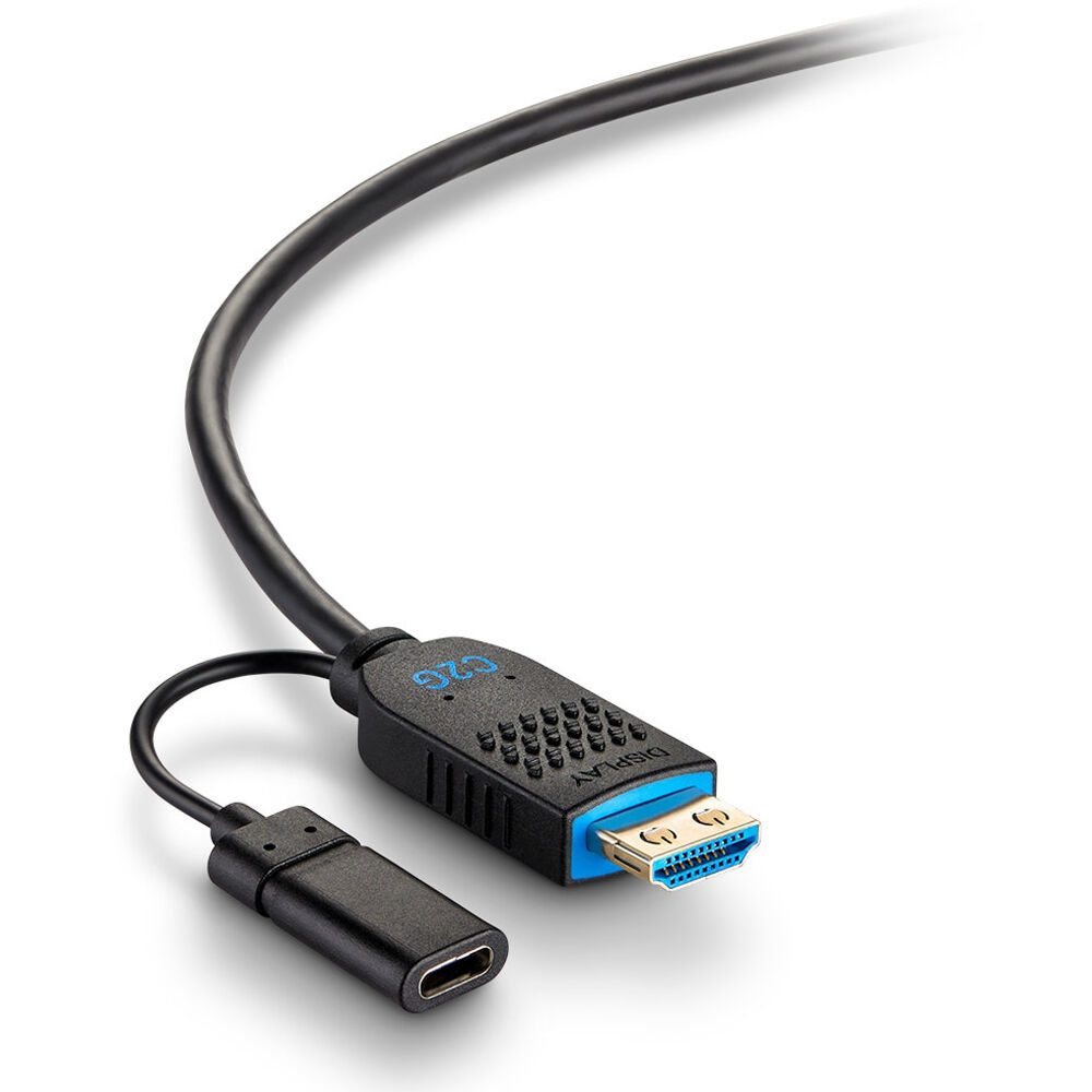 50ft (15.2m) C2G Performance Series High Speed HDMI Active Optical Cable (AOC) - 4K 60Hz Plenum Rated — view 4