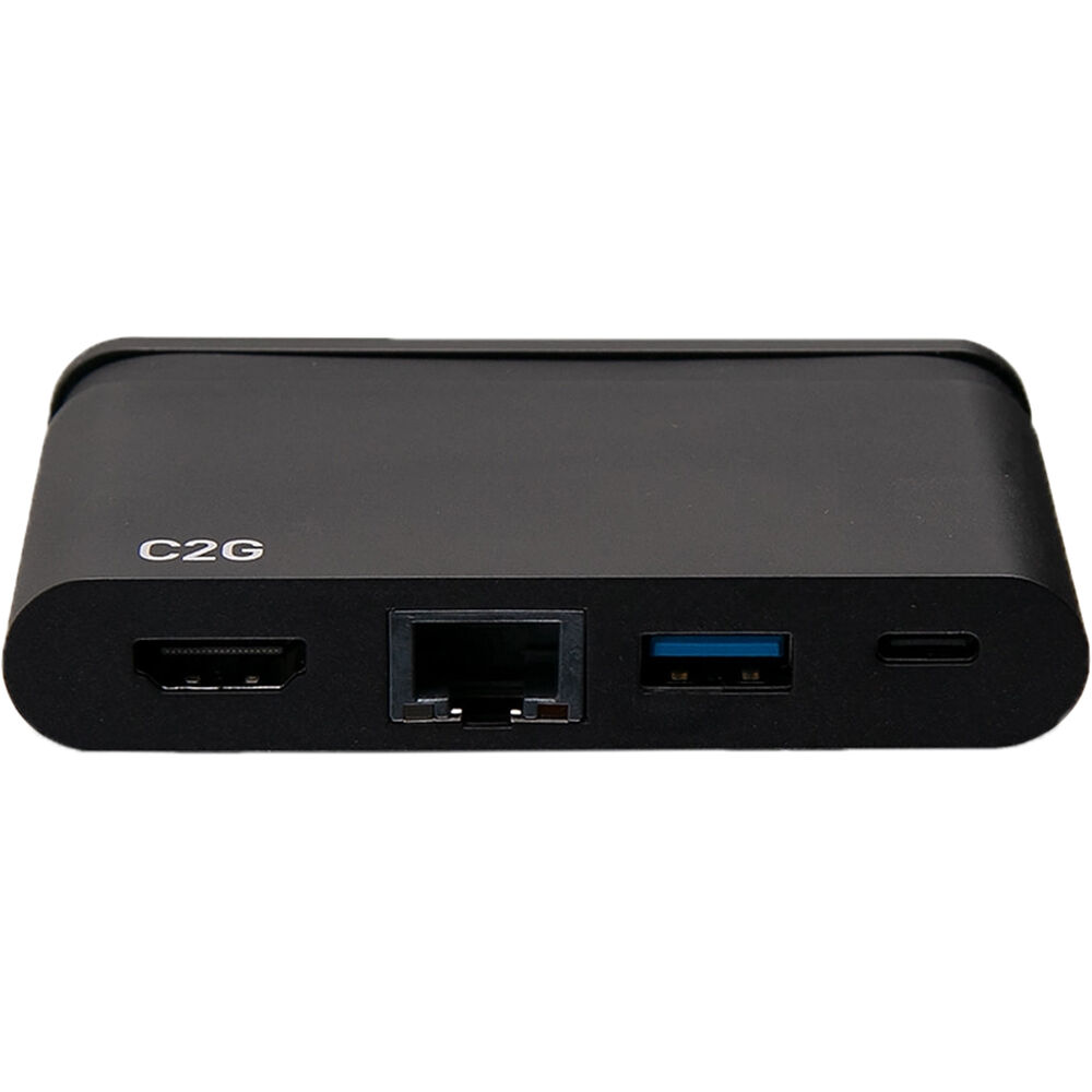 USB C to HDMI USB A  Ethernet — view 2