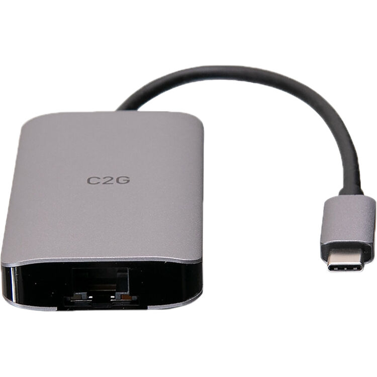 USB-C MINI DOCK,HDMI 4K30,USB,ETH,PD — view 2