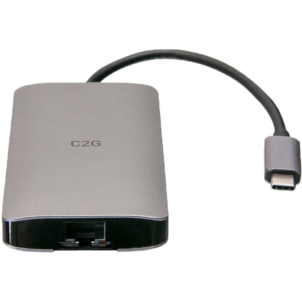 USB-C Mini Dock, HDMI 4K30,2USB,Eth,SD — view 2