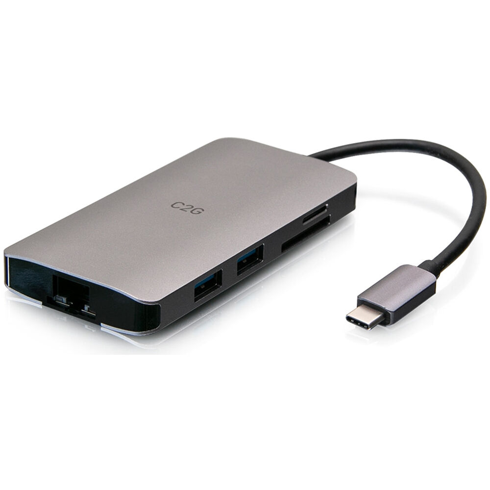 USB-C Mini Dock, HDMI 4K30,2USB,Eth,SD — view 3