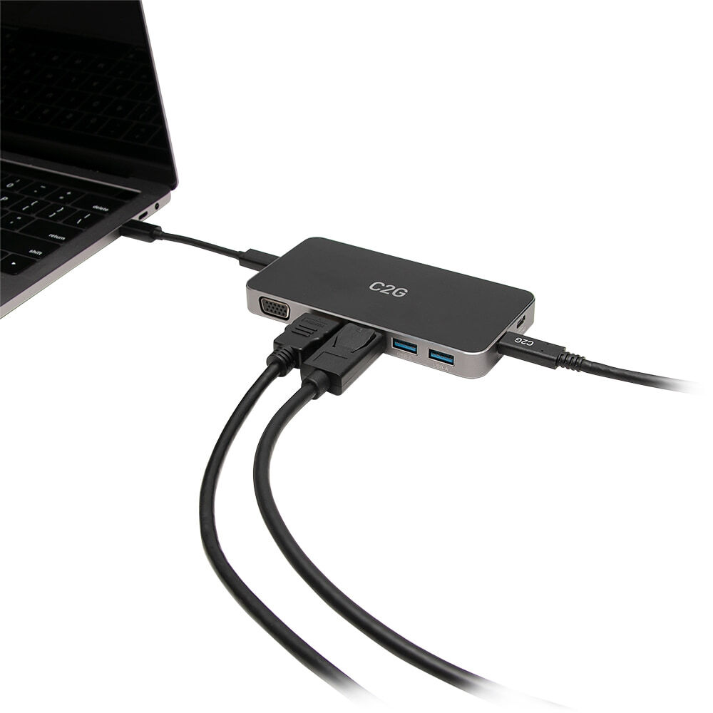 C2G USB C Dock Kit for Laptops — view 4