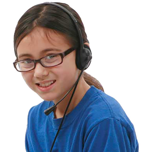 CALIFONE WIRE 3.5MM STEREO HEADSET W/MIC — view 3
