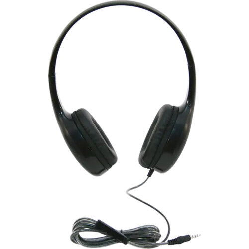 CALIFONE ONEAR 3.5MM HEADSET W/MIC BLACK — view 2
