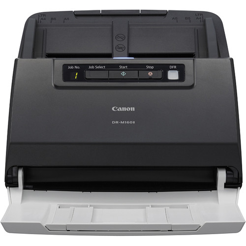 Canon imageFORMULA DR-M160II desktop document scanner with 60-sheet ADF and duplex scanning — view 2