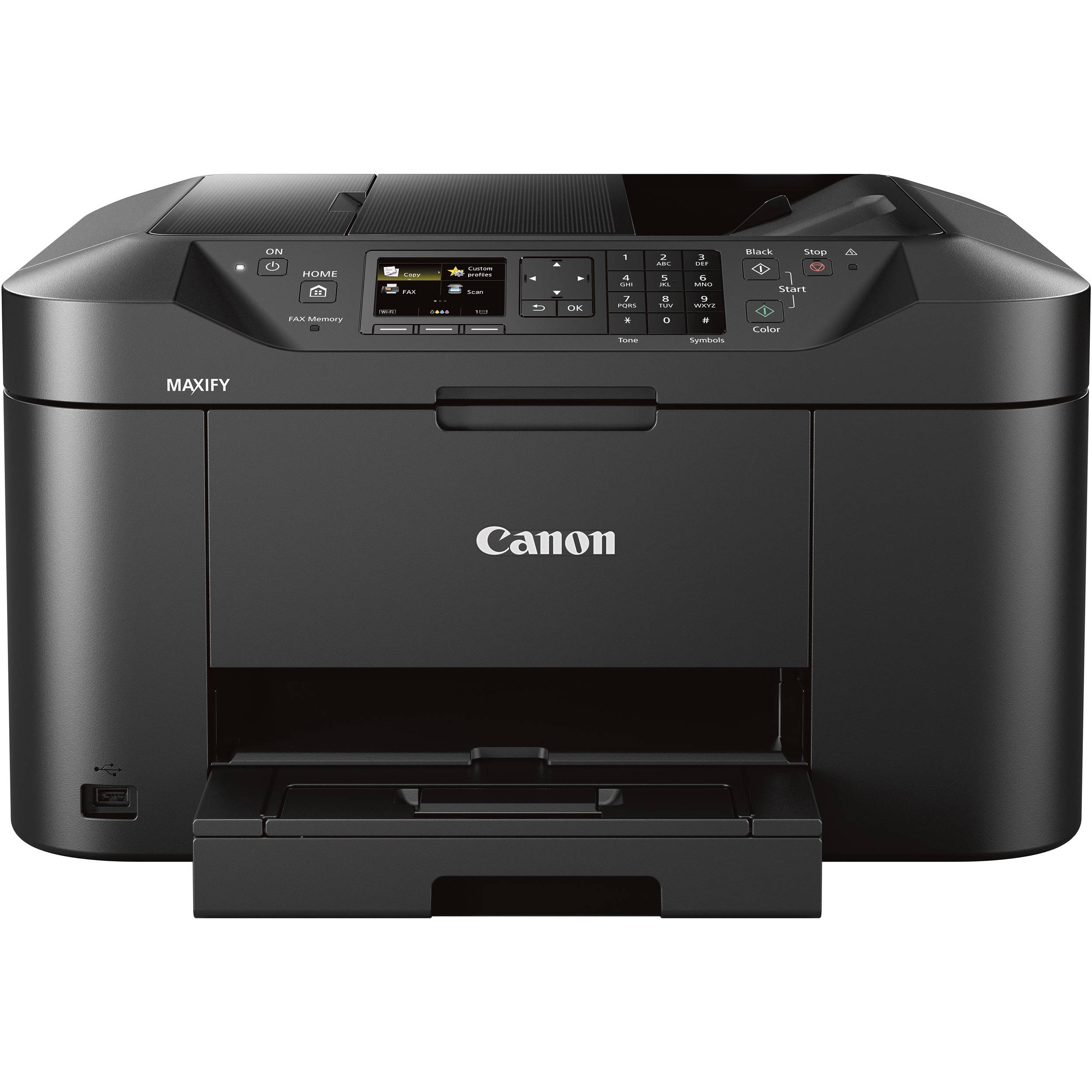 Canon MAXIFY MB2120 wireless all-in-one printer for home office print, copy, scan, and fax — view 2
