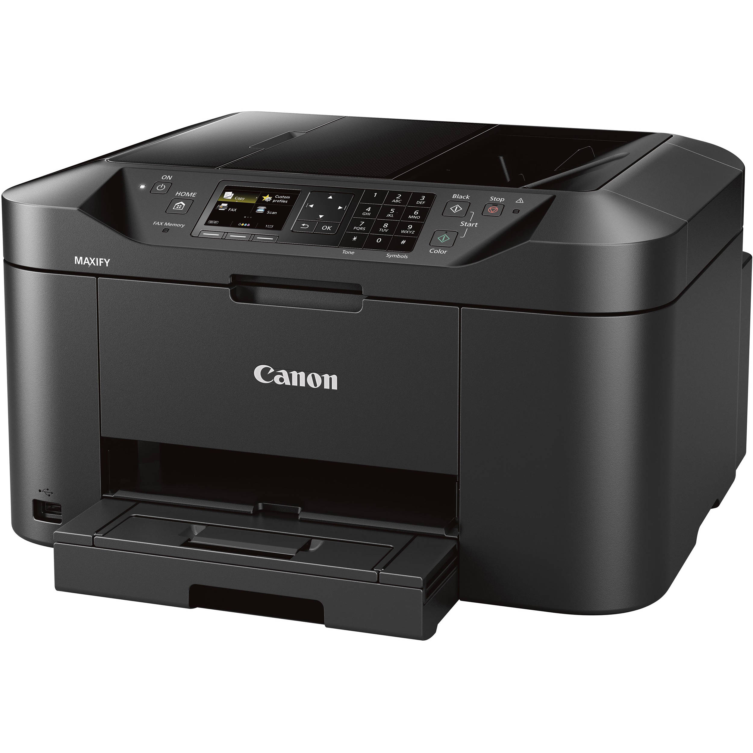 Canon MAXIFY MB2120 wireless all-in-one printer for home office print, copy, scan, and fax — view 3