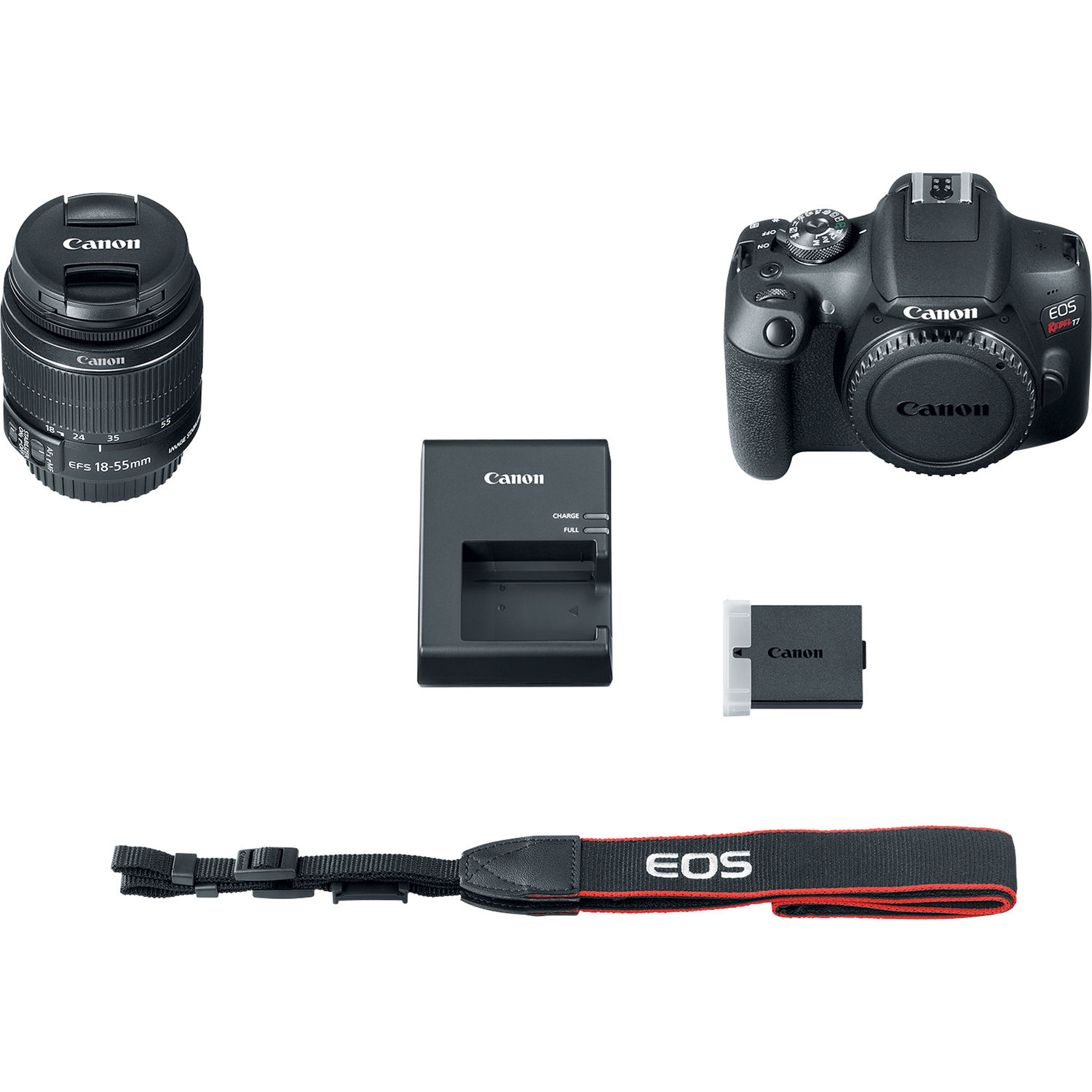 Canon EOS Rebel T7 DSLR kit with EF-S 18-55mm IS II lens — view 4