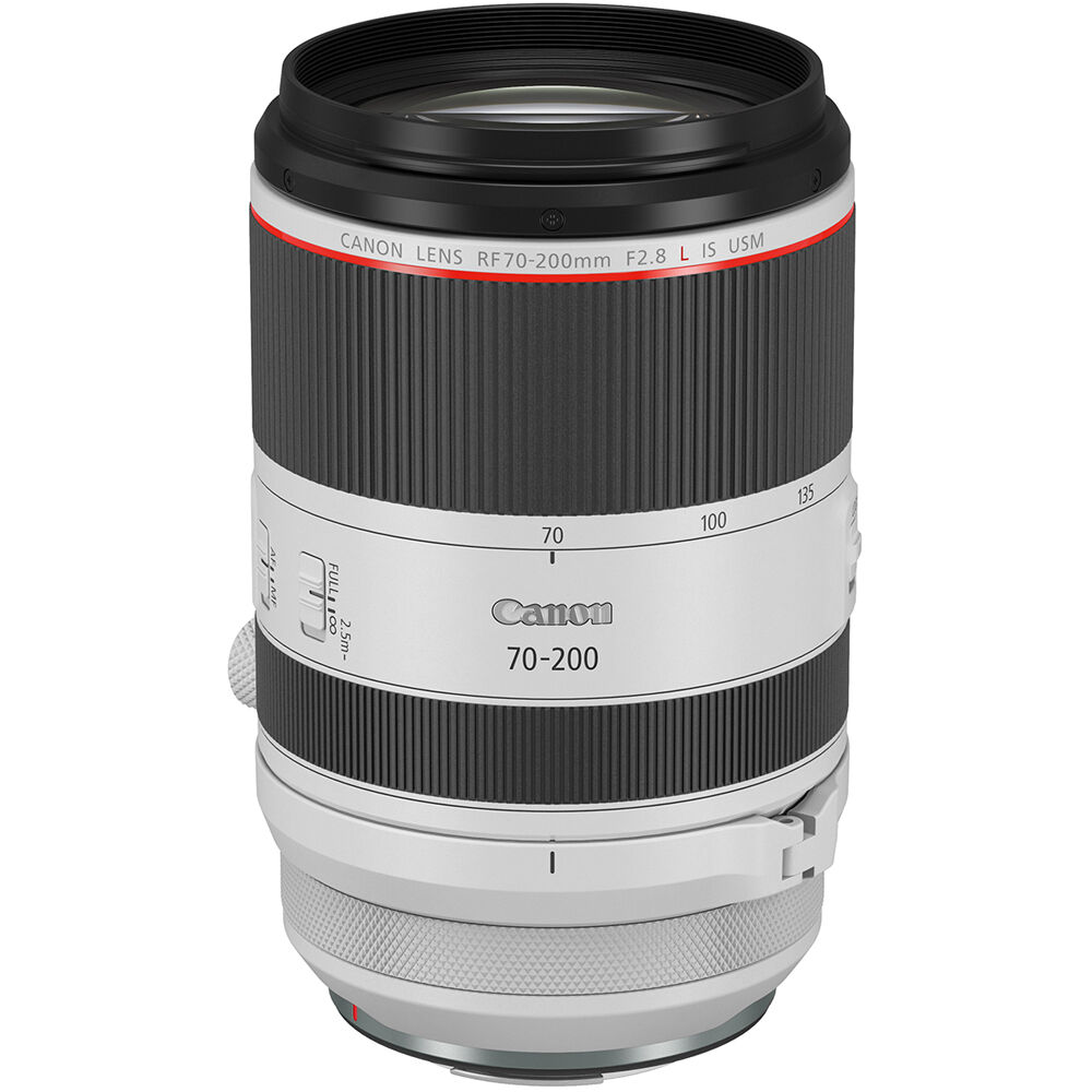 Canon RF 70-200mm f/2.8L IS USM telephoto zoom lens for Canon RF mirrorless cameras — view 2