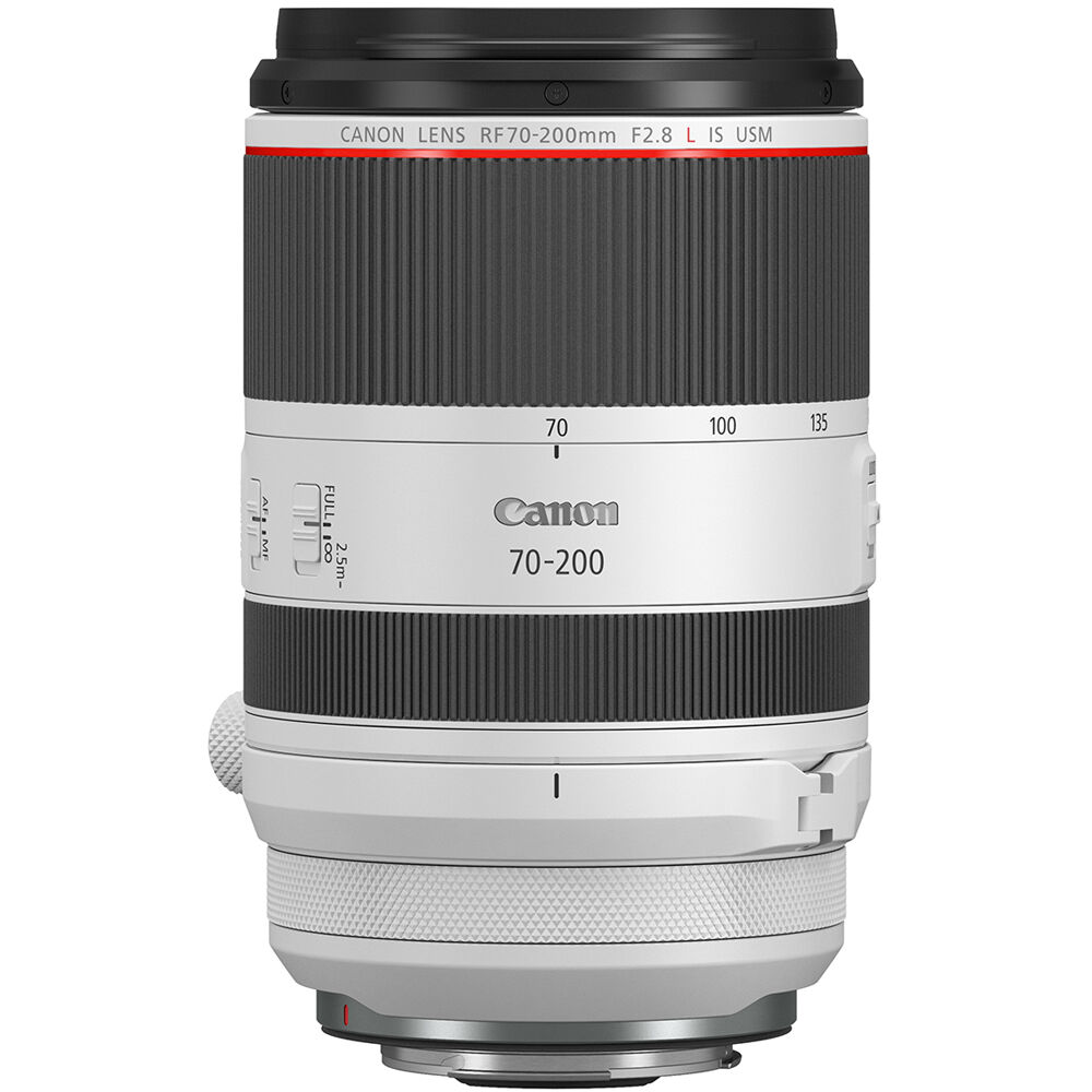 Canon RF 70-200mm f/2.8L IS USM telephoto zoom lens for Canon RF mirrorless cameras — view 3