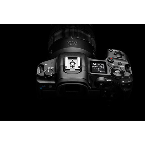 Canon EOS R5 mirrorless camera with 45 MP sensor and 8K video capability — view 10