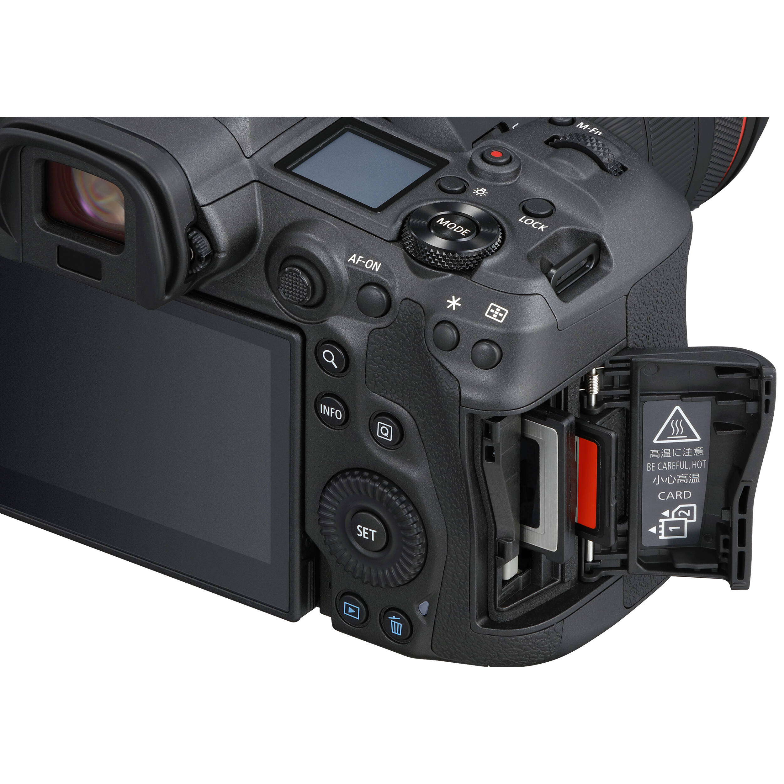 Canon EOS R5 mirrorless camera with 45 MP sensor and 8K video capability — view 7