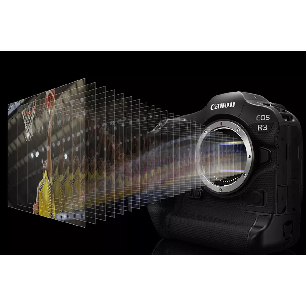 Canon EOS R3 body only mirrorless camera with 24.1 MP stacked sensor — view 12