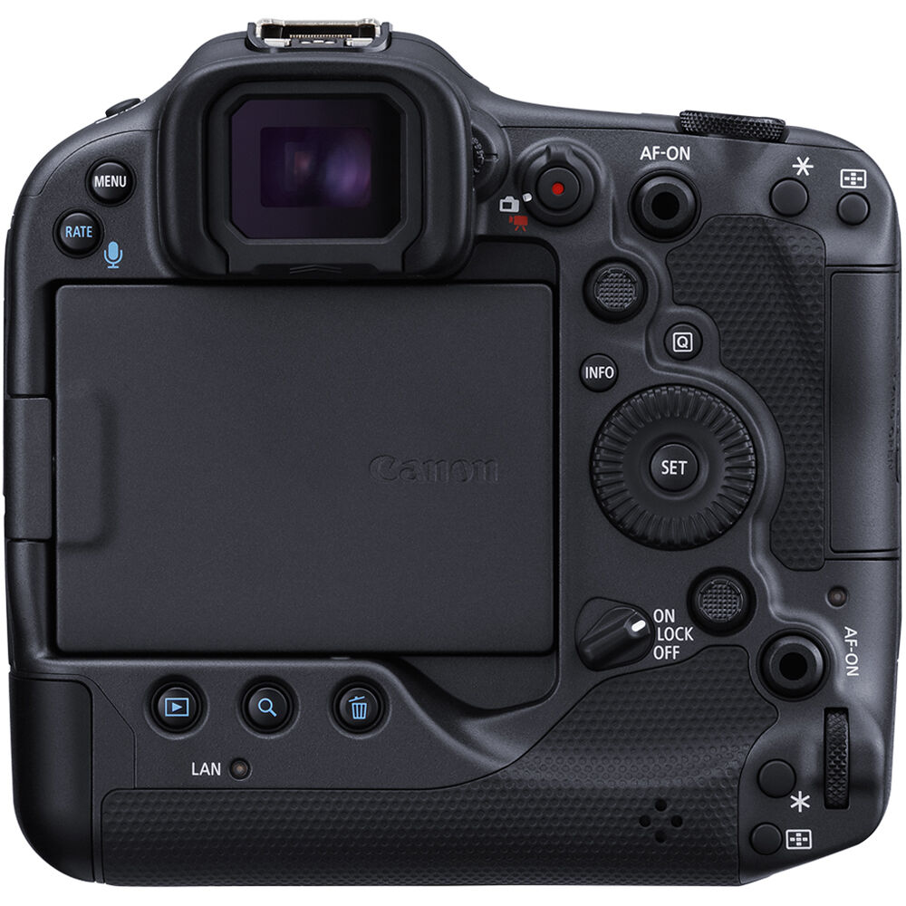 Canon EOS R3 body only mirrorless camera with 24.1 MP stacked sensor — view 2