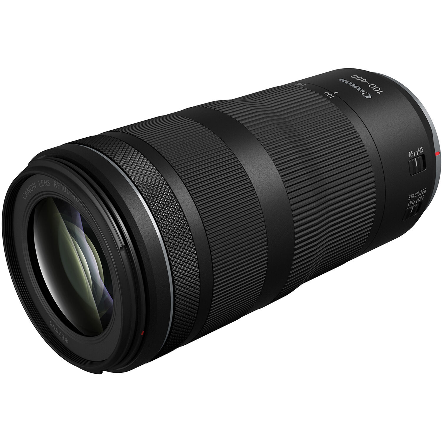 Canon RF100-400mm F5.6-8 IS USM telephoto zoom lens for Canon RF mirrorless cameras — view 2