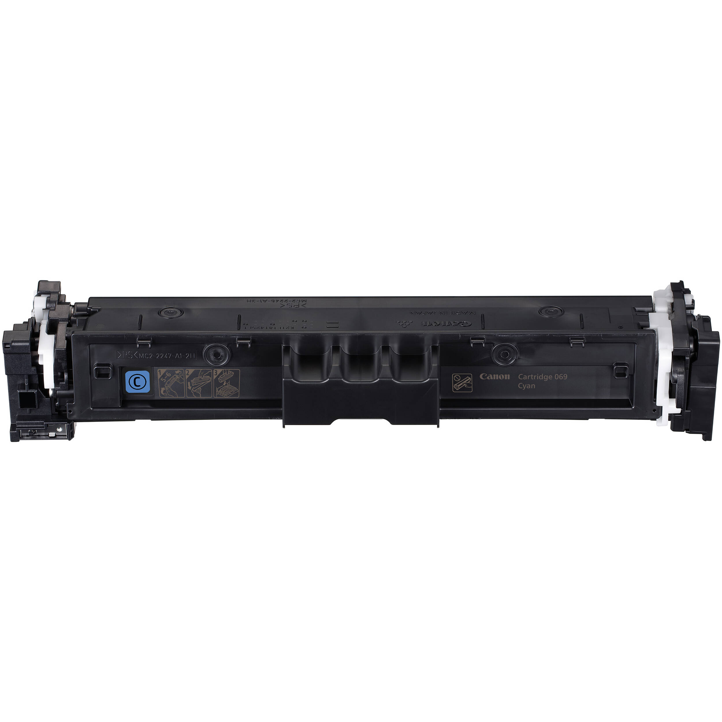 Canon Cartridge 069 Cyan OEM toner cartridge, part number 5093C001 — view 2