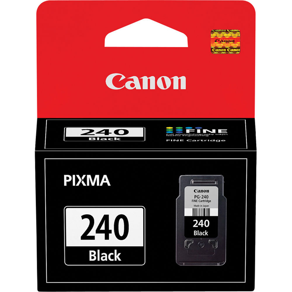 Canon PG-240 black ink tank OEM 5207B001 for MG2120 MG3120 MG4120 MX512 MX432 — view 2