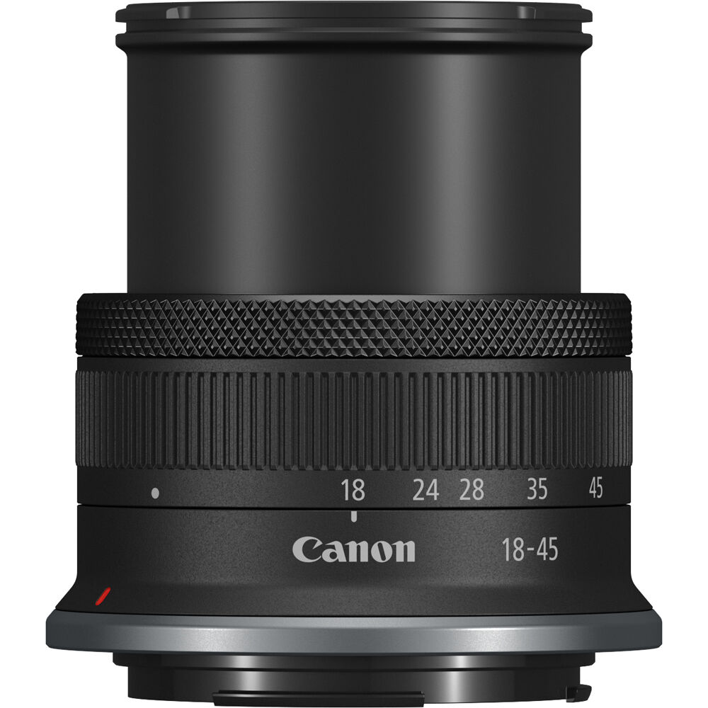 Canon EOS R10 mirrorless camera kit with 18-45mm IS STM lens, black body — view 10