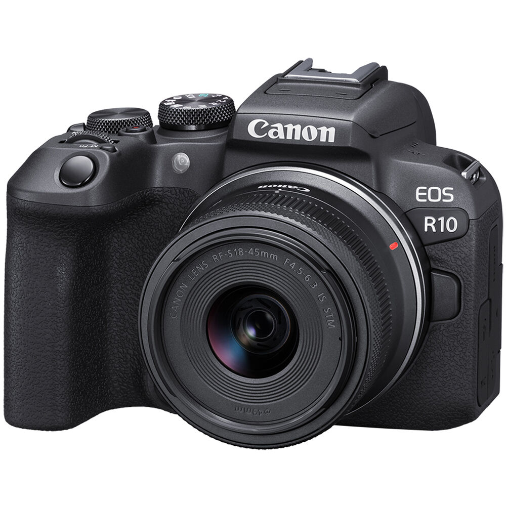 Canon EOS R10 Content Creator Kit mirrorless camera for content creation — view 6